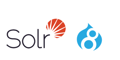 Solr and Drupal logos