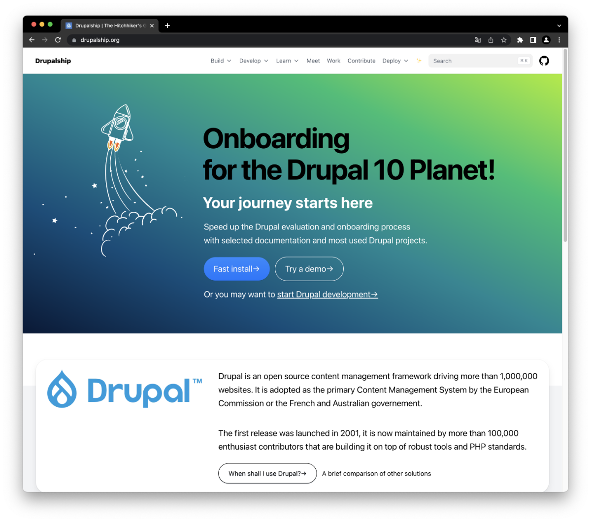 The Hitchhiker's Guide to the Planet Drupal - 2023 edition